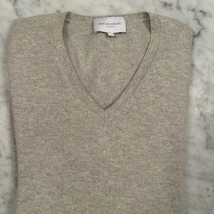 Eric Bompard Grey Cashmere Sweater